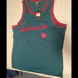 Nike Air Force one basketball jersey